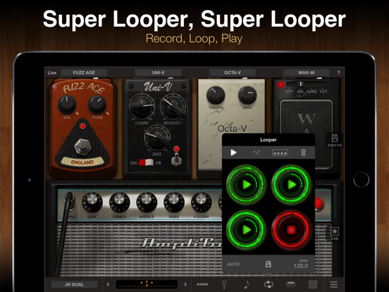 AmpliTube Hendrix™ for iPad iPad app afbeelding 4