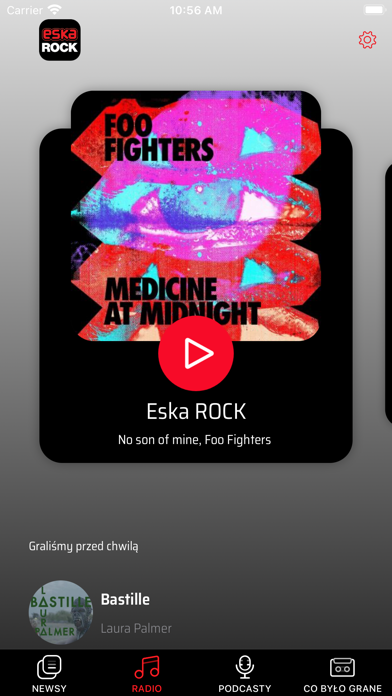 Eska ROCK – radio internetowe Screenshot