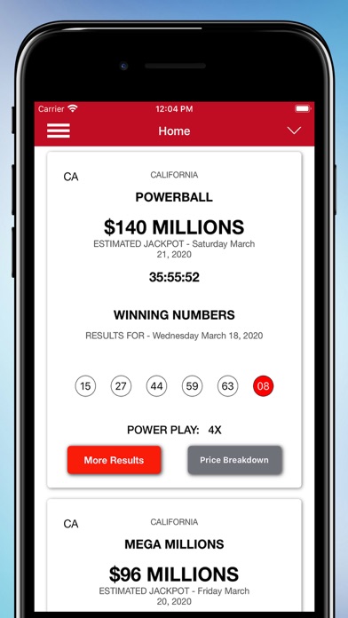 Clark Lottery Screenshot