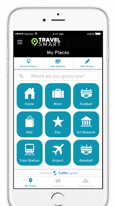 TrafficCarma TravelSmart Screenshot