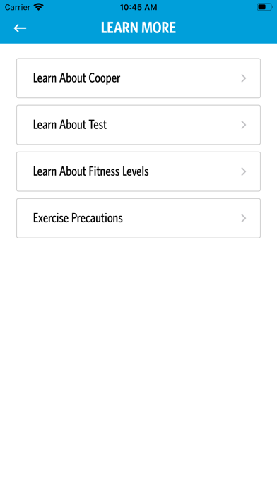 CooperFit Screenshot