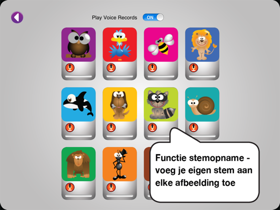 Memo-Game iPad app afbeelding 5