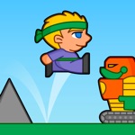 Download Villagers vs Robots Run app