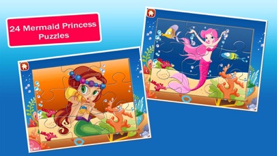 Mermaid Princess Puzzles Screenshot