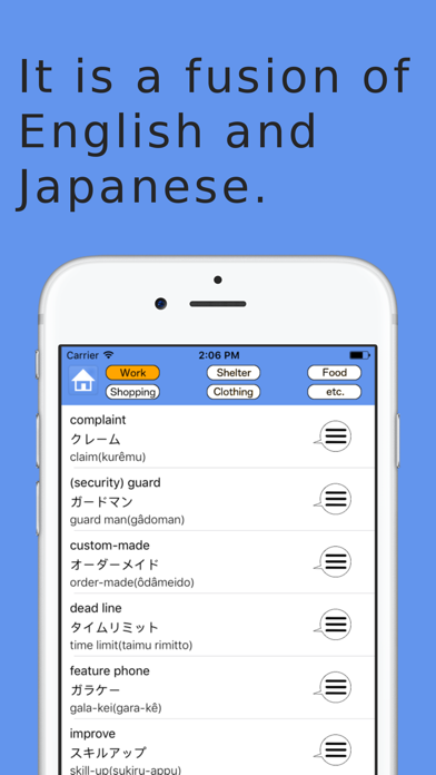 Screenshot #2 pour Made-in-Japan English