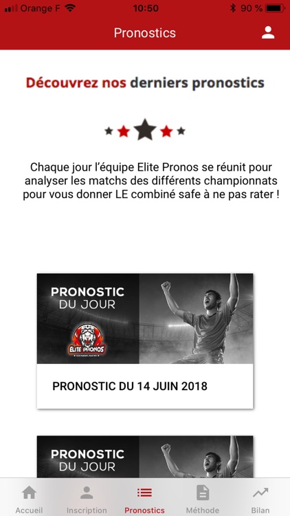 Elite pronos