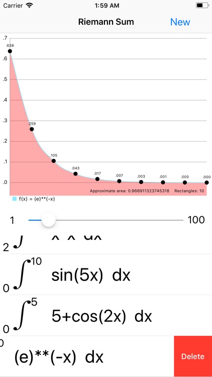 Riemann Sum screenshot-3