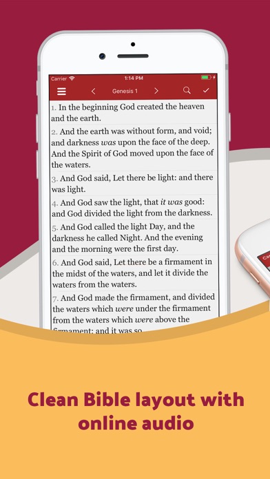 King James Study Bible - Audio Screenshot
