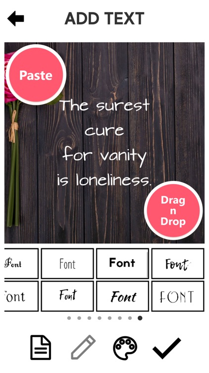 Swag Quote Maker - Status Text