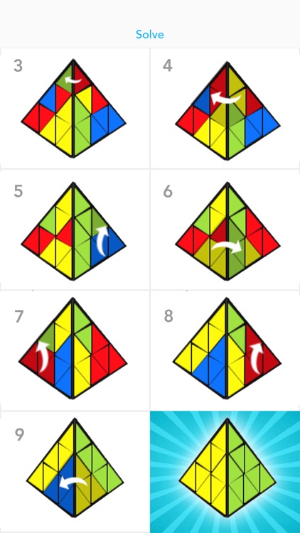 Pyraminx Solver App