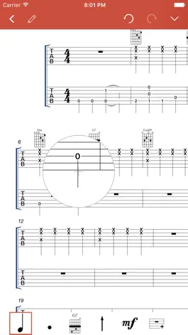 Game screenshot Guitar Notation - Tabs&Chords hack