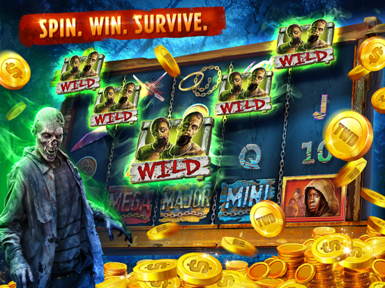 The Walking Dead Casino Slots iPad app afbeelding 3