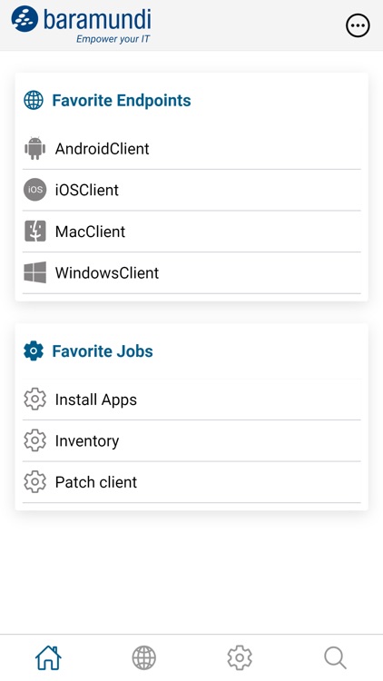 baramundi Management Center