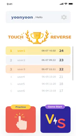 Game screenshot Touch Reverse apk