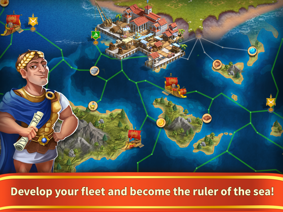 Rise of the Roman Empire. Rome iPad app afbeelding 5