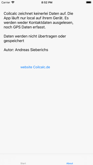 App screenshot