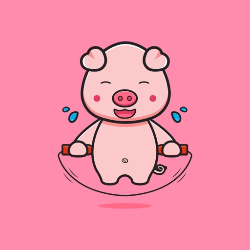 Adorable Piggy Pig Stickers icon
