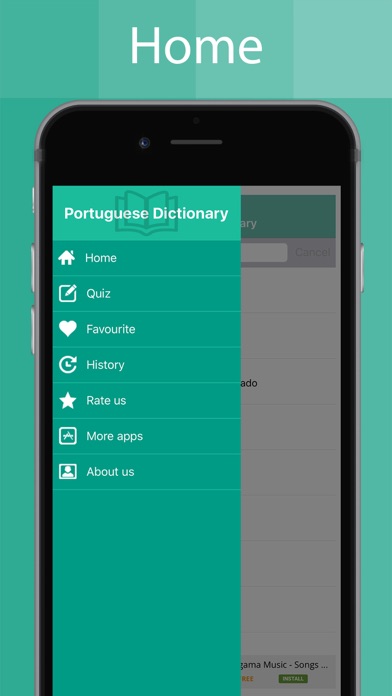 Portuguese Dictionary Offline Screenshot