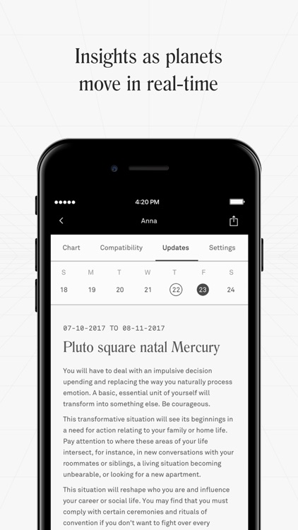 Co–Star Personalized Astrology
