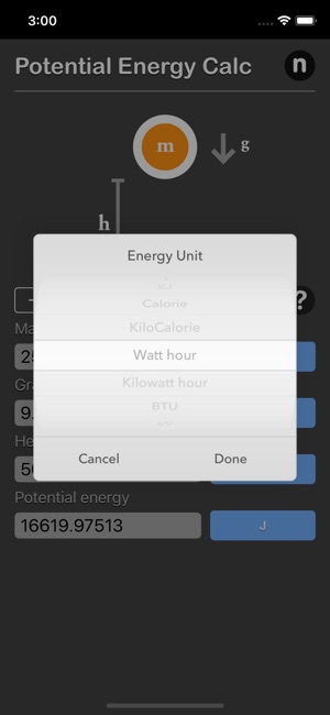 Potential Energy Calculator(圖9)-速報App