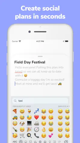 Game screenshot Juned - Make social plans apk