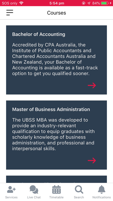 UBSS Mobile Screenshot