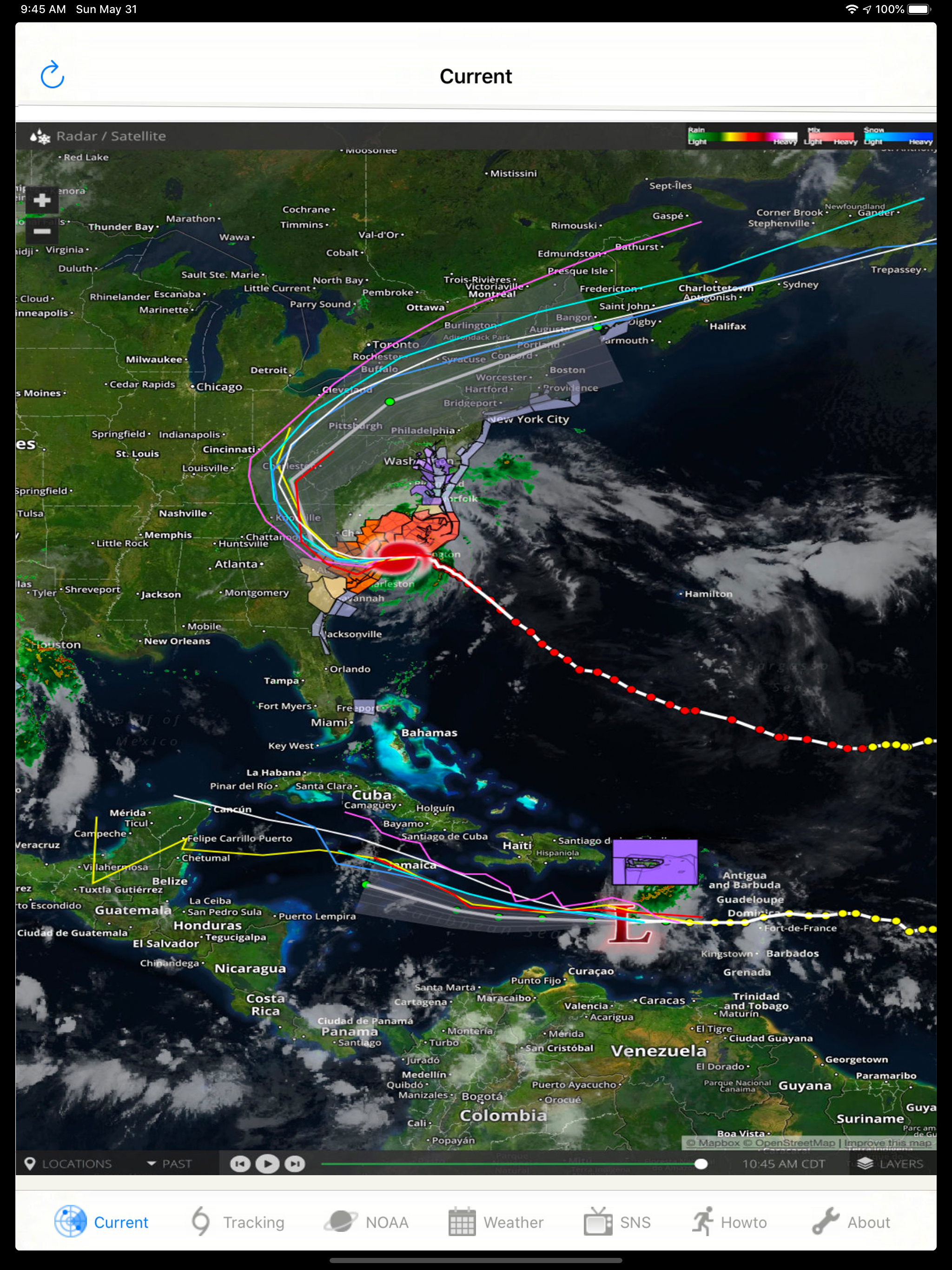 Hurricane Track & Outlook