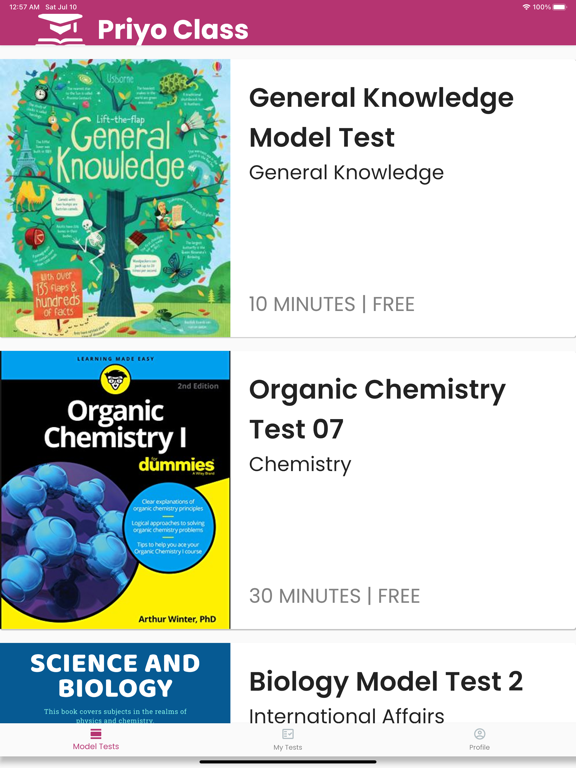 Screenshot #5 pour Priyo Class