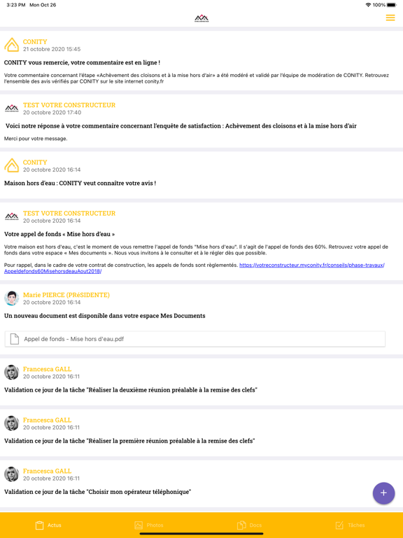Screenshot #4 pour MyCONITY