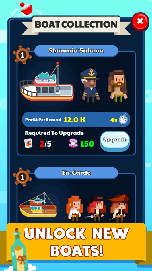 #4. Idle Fishing Story (iOS) 由: Metamoki Inc.