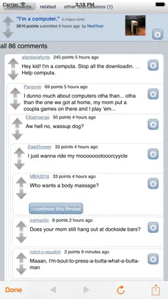 Hot Pics (funny pictures) iPhone image 3
