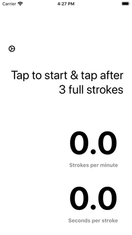 Game screenshot Strokes Per Minute For Rowing hack