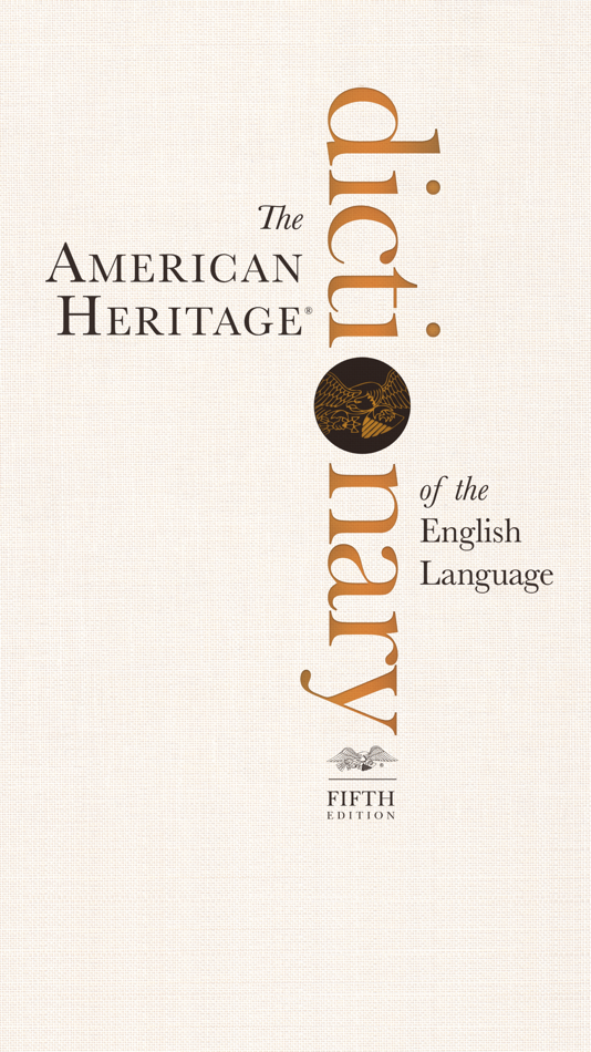 American Heritage Dictionary 5 - 15.3 - (macOS)