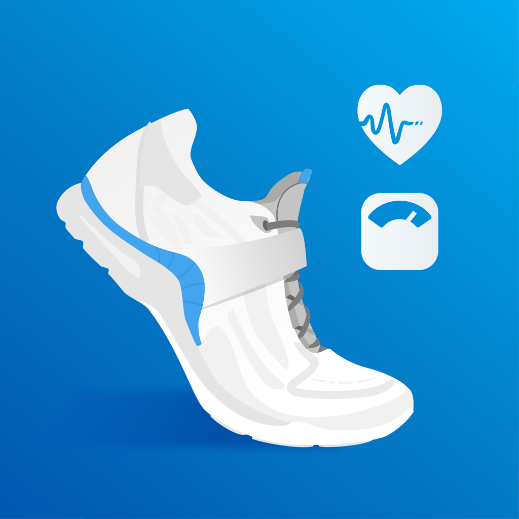 Pacer Pedometer & Step Tracker App Icon