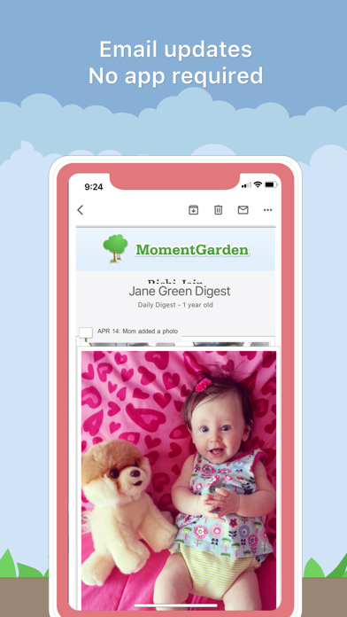 Moment Garden: Your Baby Album Screenshot