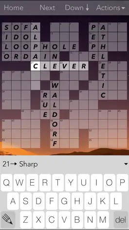 Game screenshot Crossword Puzzles! mod apk