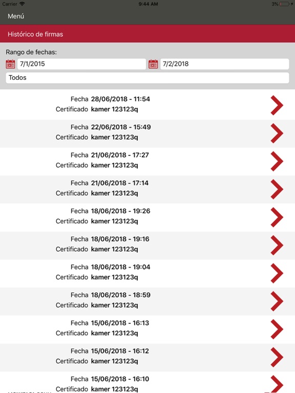 Screenshot #5 pour CAFirma