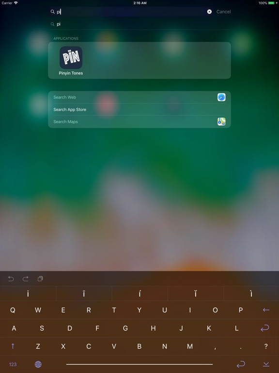 type tones for pinyin mac