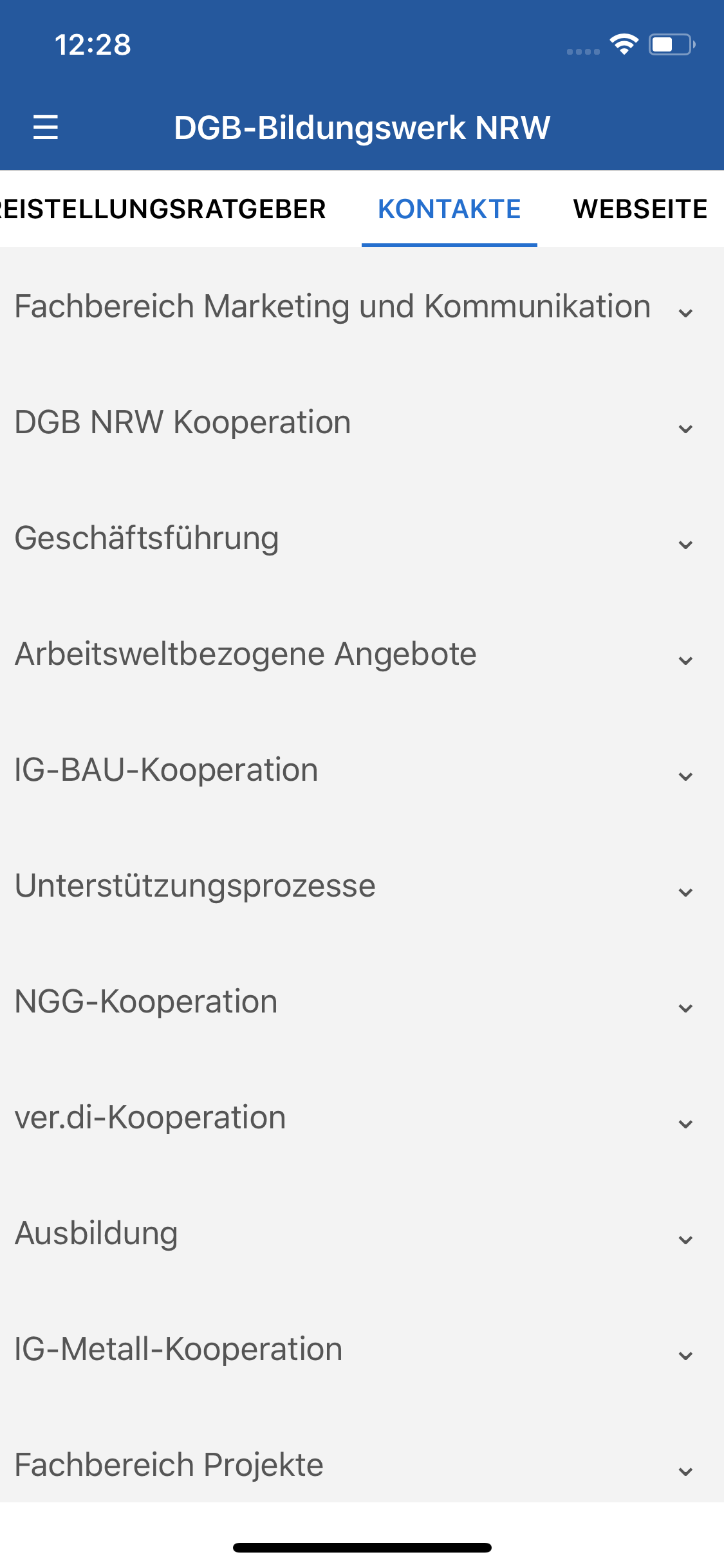 DGB Bildungswerk NRW Seminare