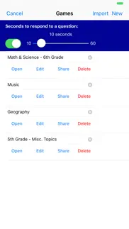 How to cancel & delete quiz show construction kit 1