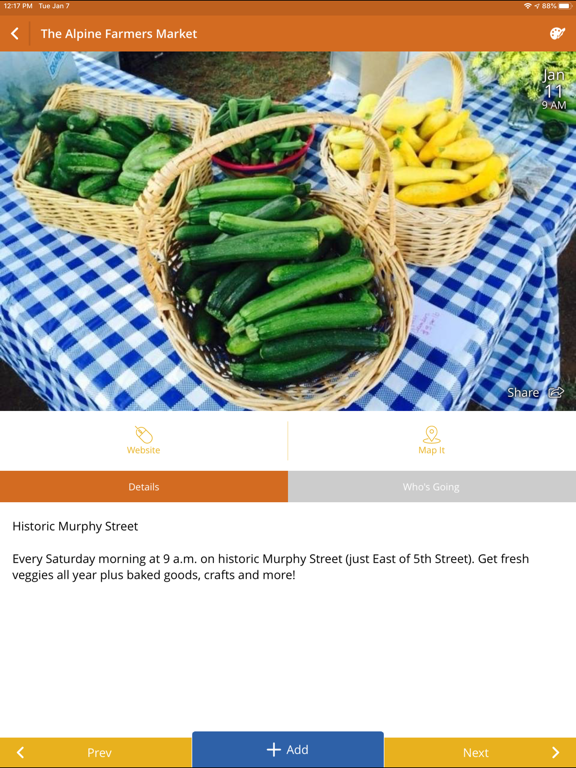 Visit Alpine Texas! iPad screenshot 5 - Travel app