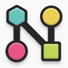 noded - minimalist puzzle icon