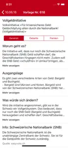 SwissVote screenshot #4 for iPhone