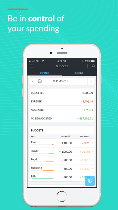 Buxfer: Budget & Money Manager Screenshot