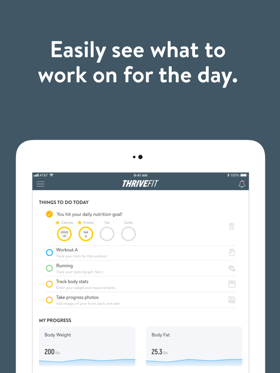 Screenshot #4 pour Thrive Fit Training