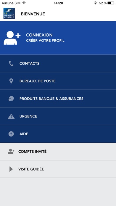 Télécharger l'application mobile La Banque Postale