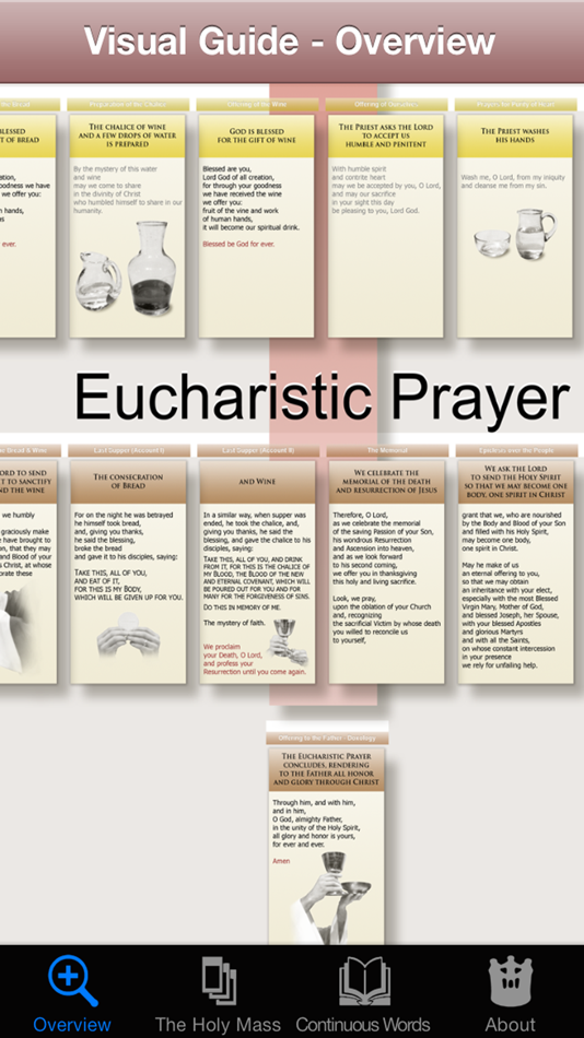 #2. Visual Guide to the Holy Mass (iOS) Podle: School and Family C.I.C.