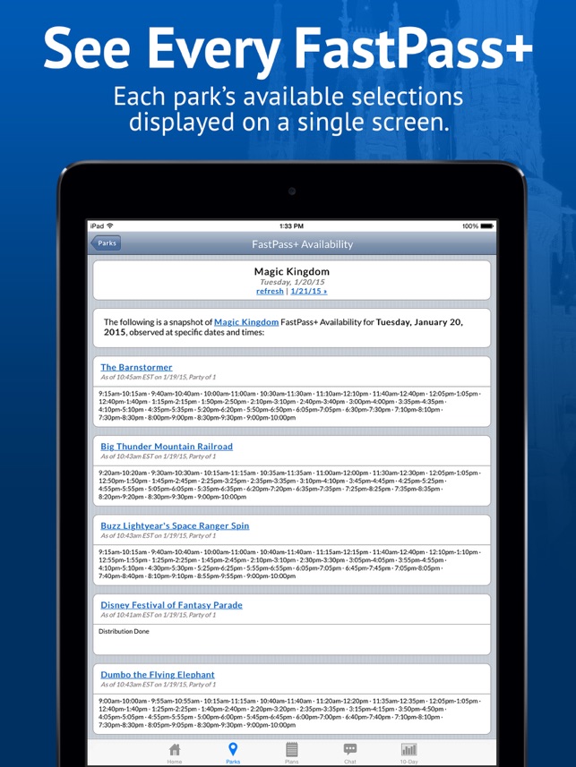 Disney World Lines TP on the App Store Disney World Lines TP on the App Store