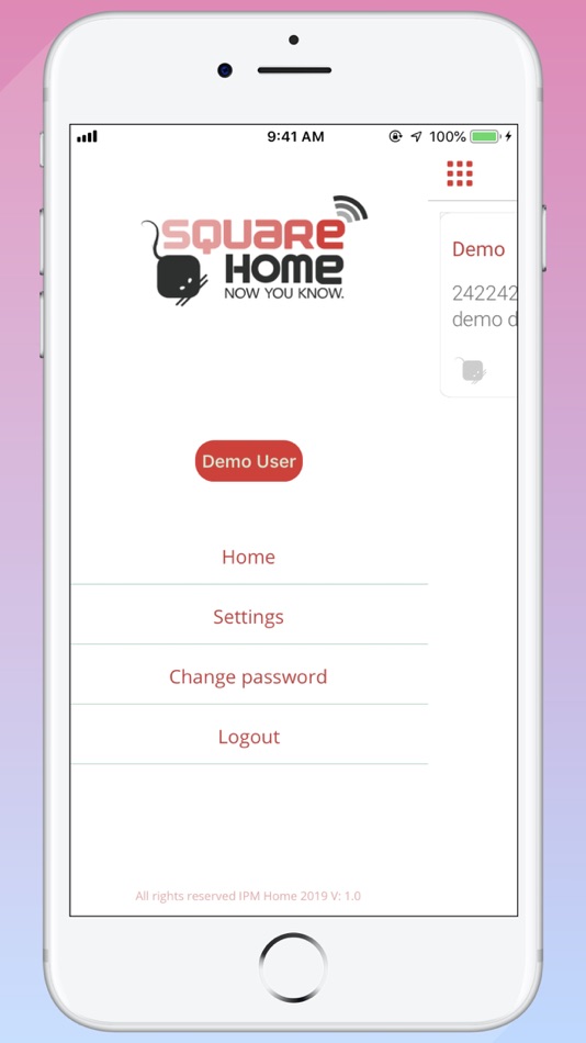 #4. IPM Square Home (iOS) 由: IoT Box Systems