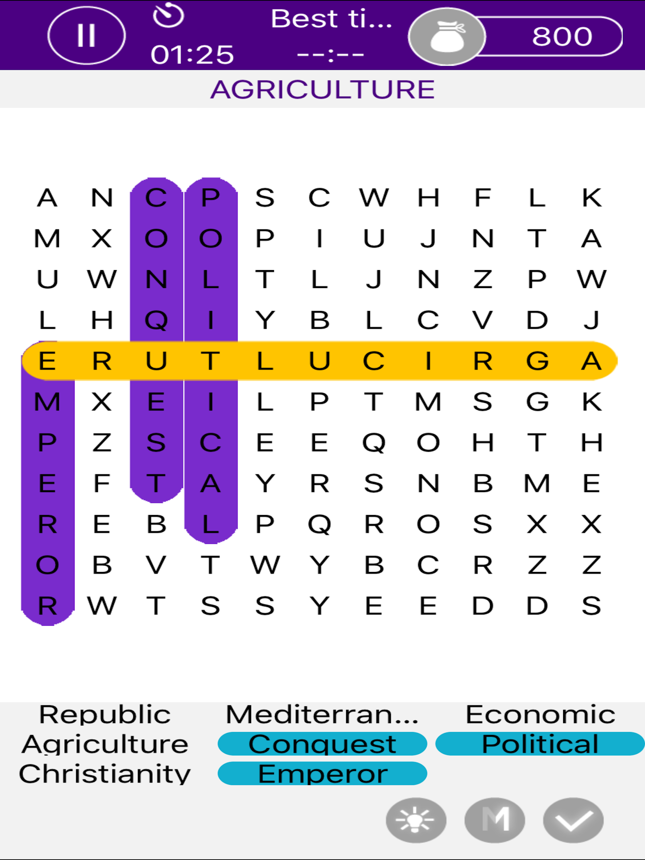 World History Word Search screenshot 5